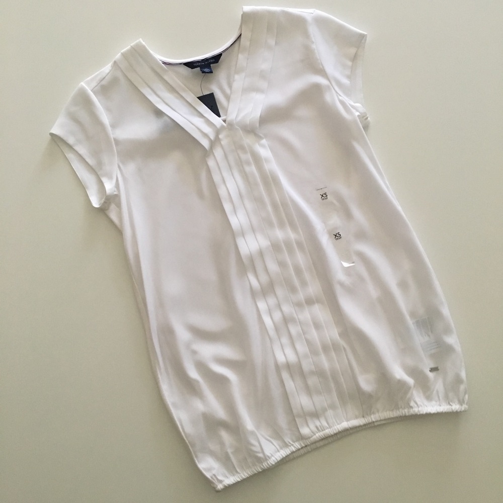Tommy Hilfiger Career Blouse white S XS